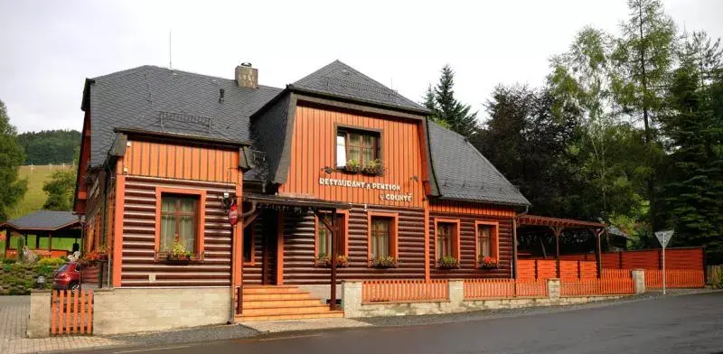Restaurant a penzion v Gruntě